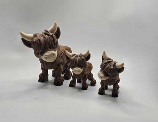 'Shaggs' The Highlander Cow